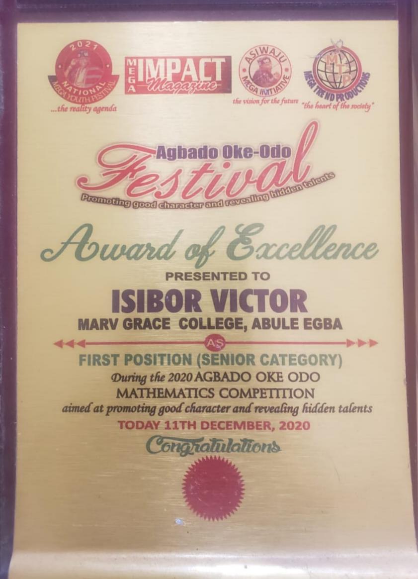 Isibor Victor Award